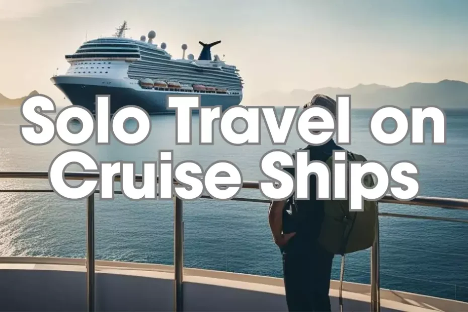 Solo Travel on Cruise Ships