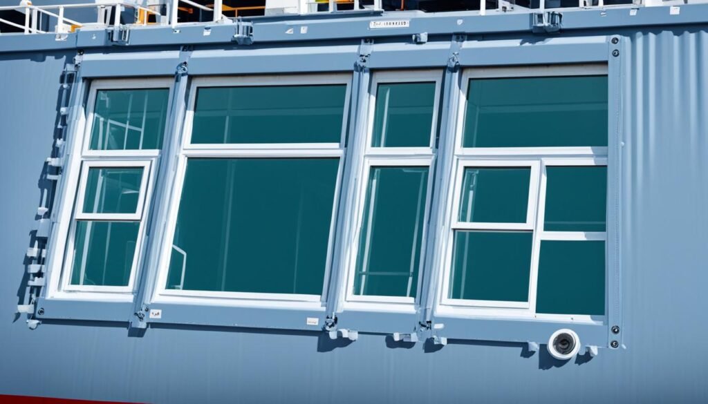 Windows on Cargo Ships 