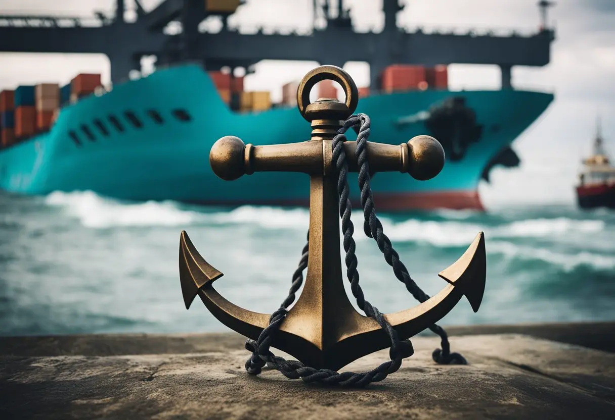How a Tiny Anchor Holds Huge Cargo Ships
