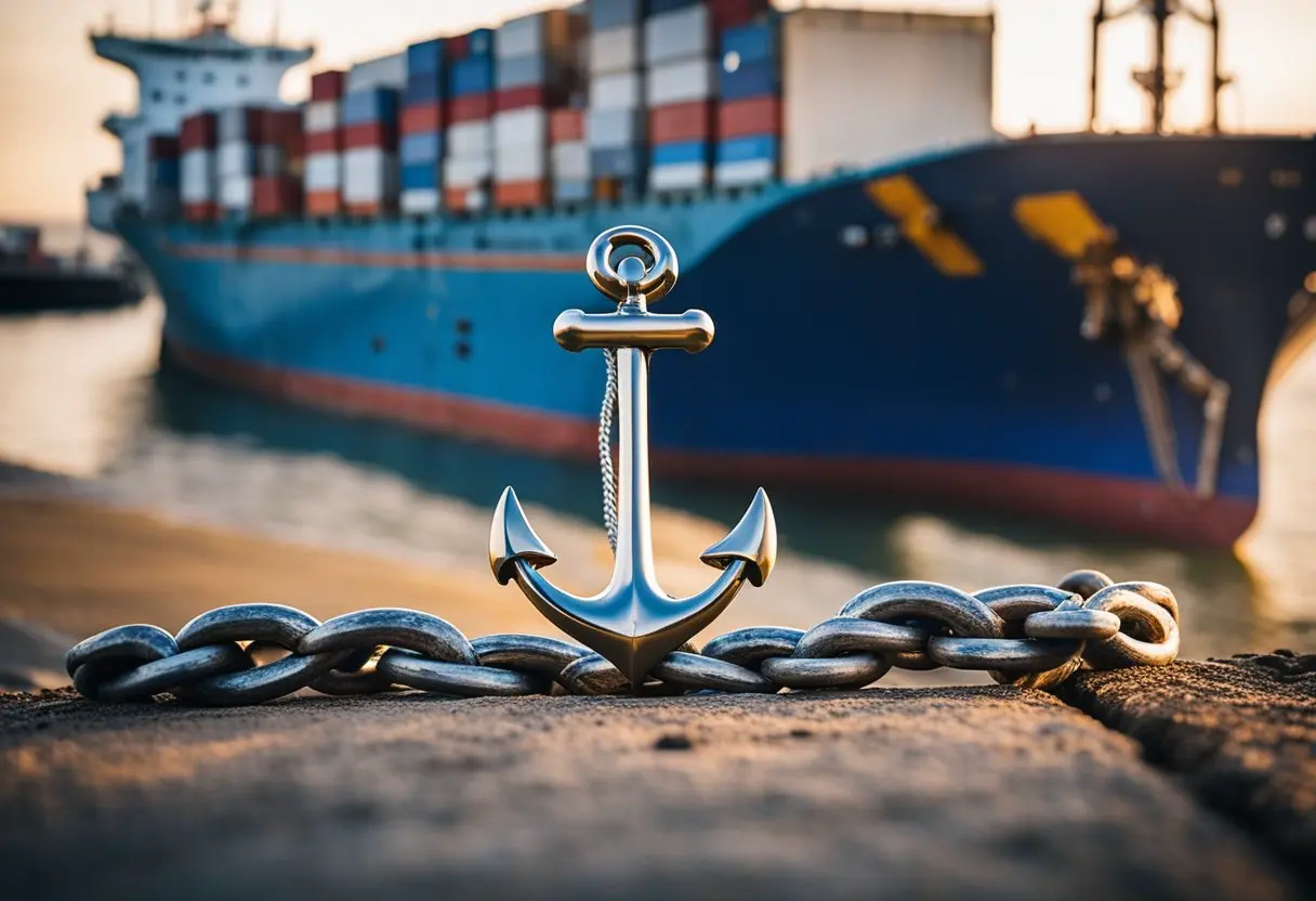 How a Tiny Anchor Holds Huge Cargo Ships