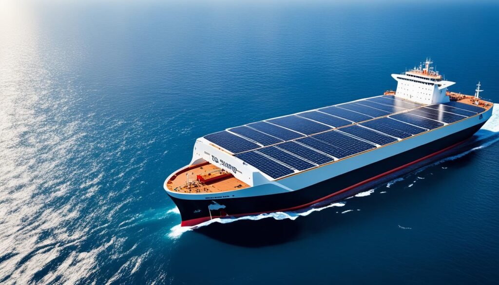 Solar Power on Cargo Ships